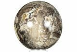 Polished Black Opal Sphere - Madagascar #200602-2